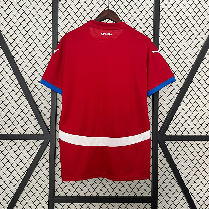 Camisa Seleção Servia Home 2024