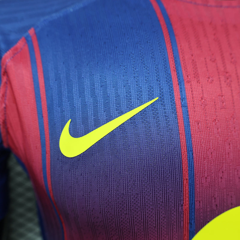 Camisa Versão Jogador Barcelona Home 25/26